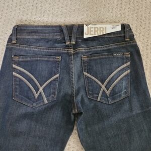 William Rast Dark Blue Denim Jerri Ultra Skinny Jeans NWT